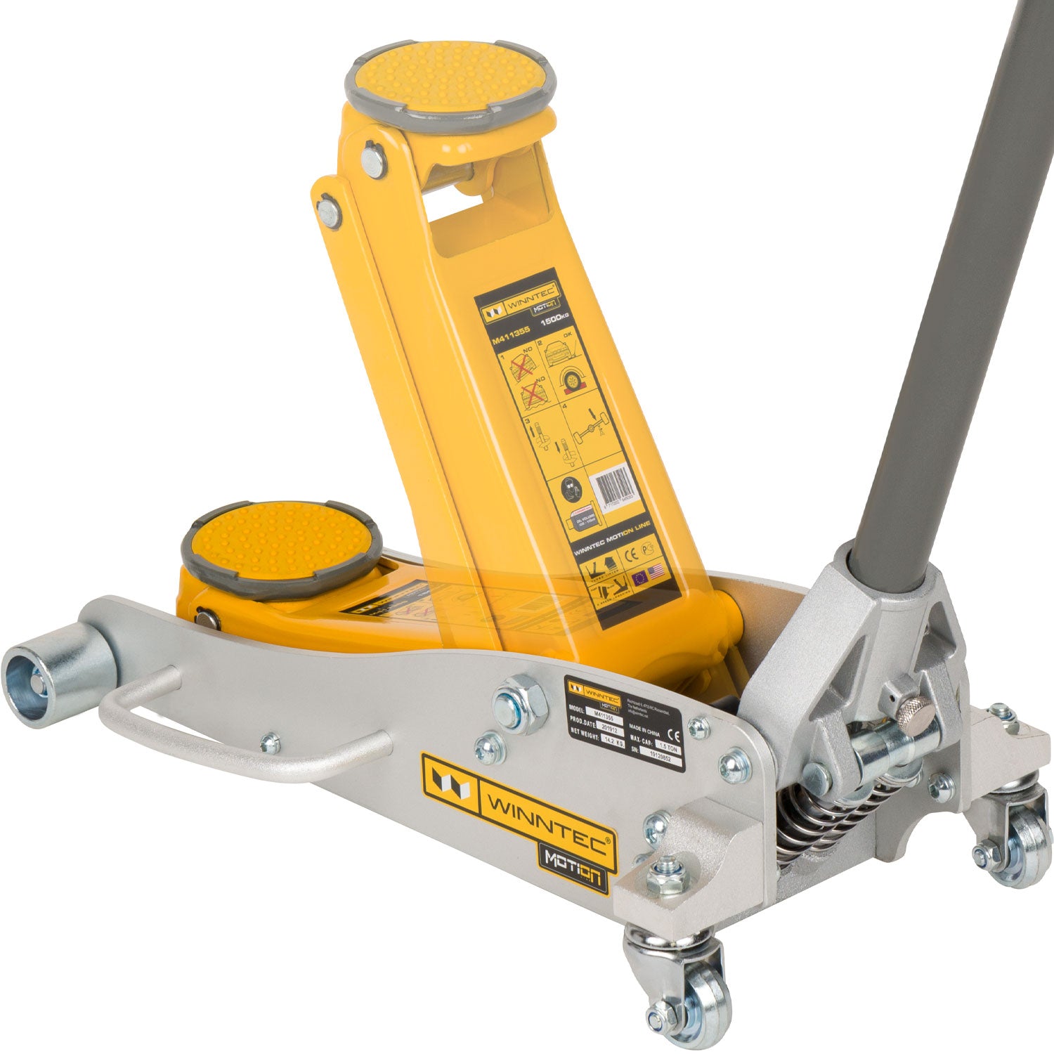 SIP 09708 WINNTEC® 1.5 Ton Aluminium Trolley Jack