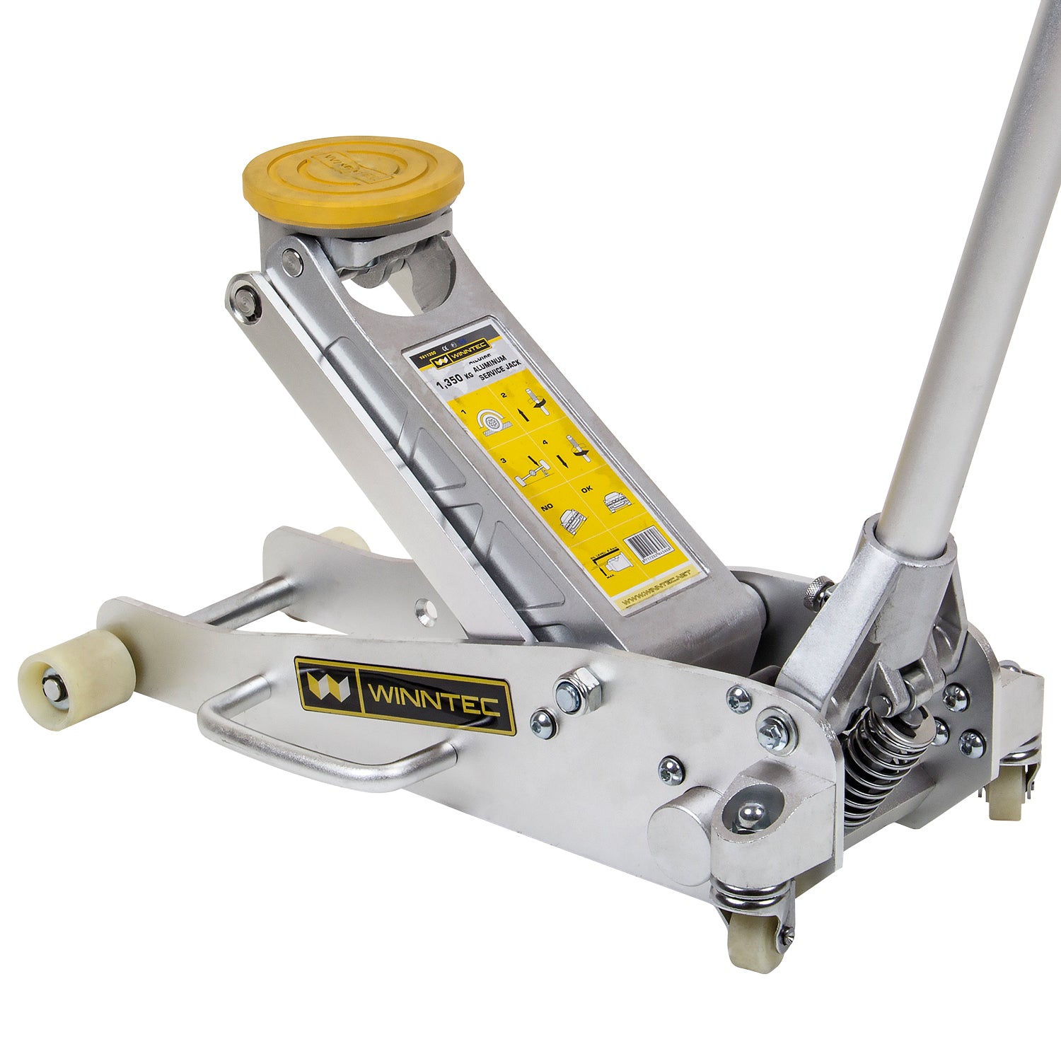 SIP 09804 Winntec 1.35 Ton Aluminium Racing Trolley Jack