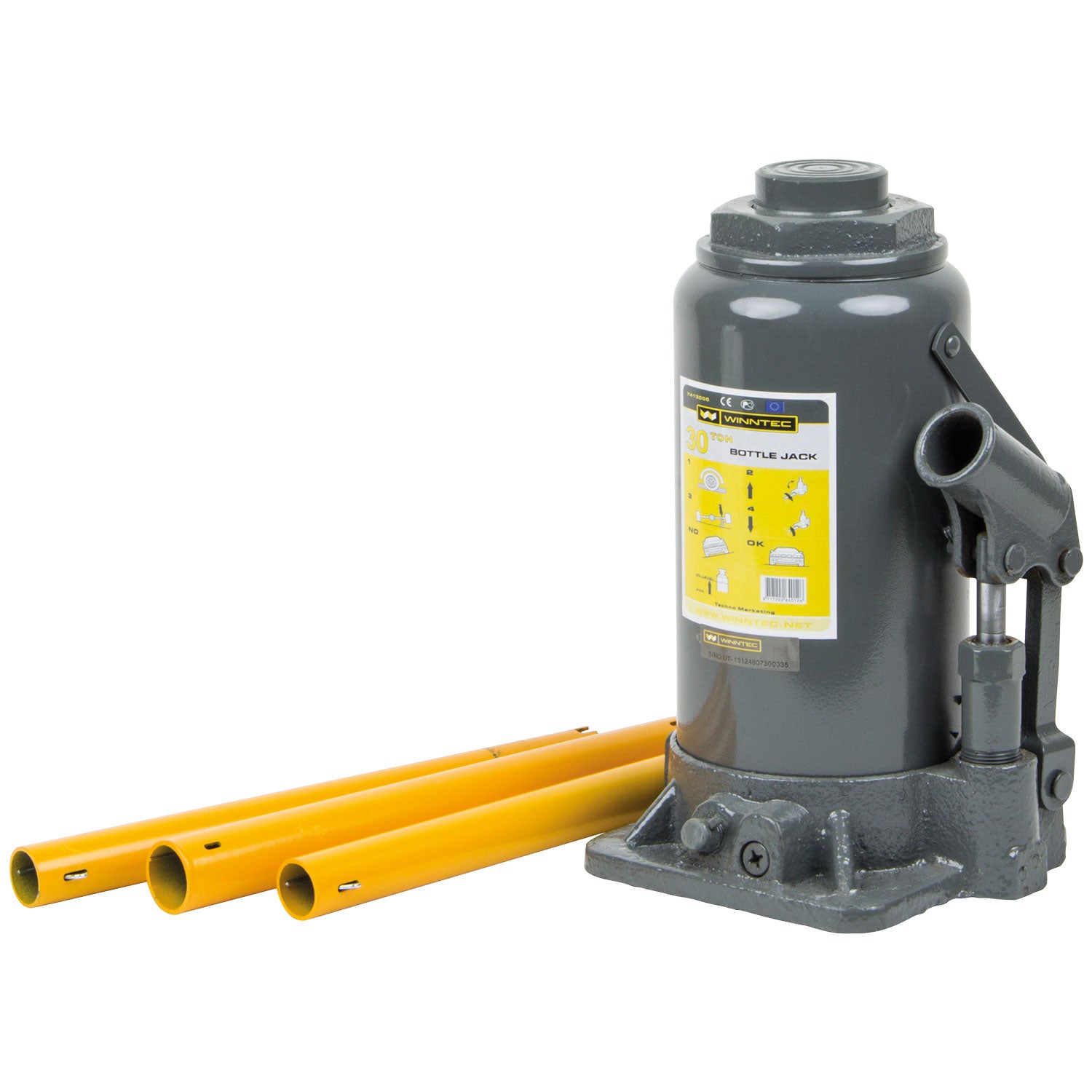 SIP 09820 Winntec 30 Ton Bottle Jack