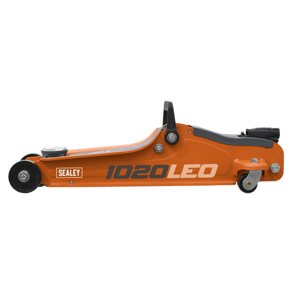 Sealey 1020LEO Low Profile Short Chassis Trolley Jack 2 Tonne - Orange