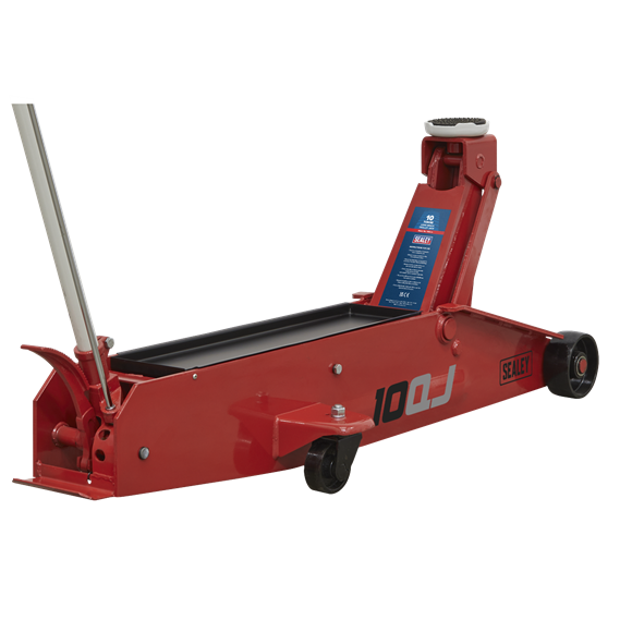 Sealey 10QJ Premier Long Reach Trolley Jack 10 Tonne