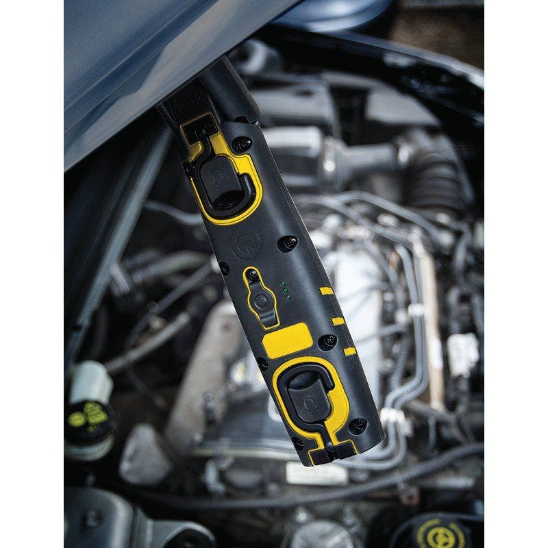 Draper 11767 COB/SMD LED Rechargeable Inspection Lamp, 10W, 1,000 Lumens, Yellow