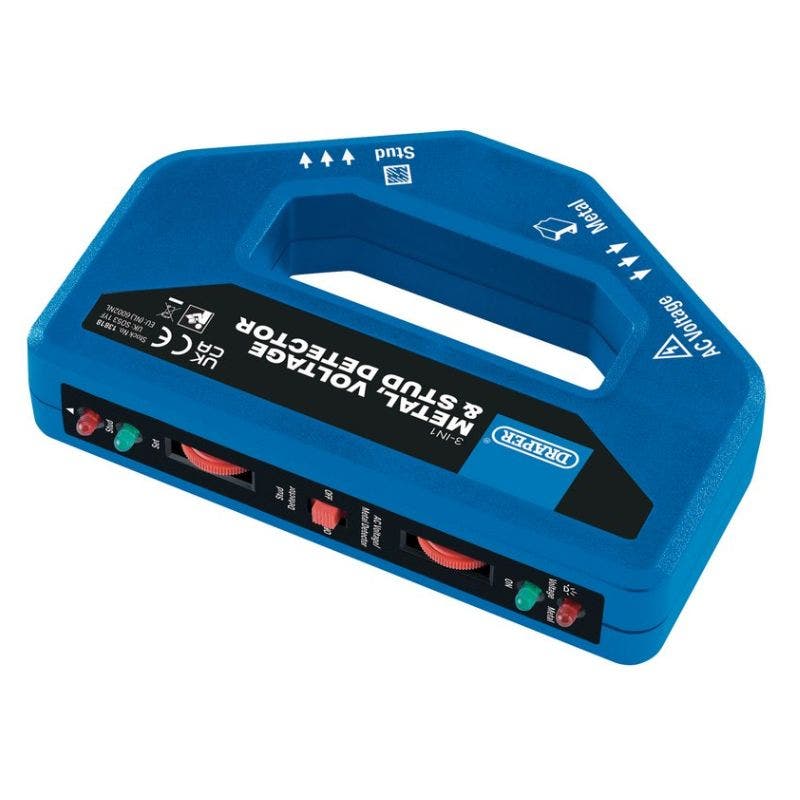 Draper 13818 Combined Metal, Voltage and Stud Detector