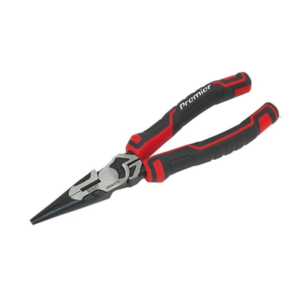 Sealey AK8373 Long Nose Pliers High Leverage 200mm