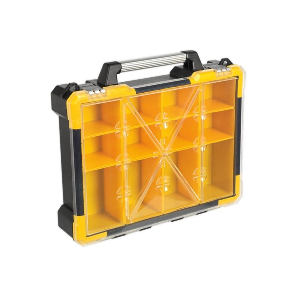 Sealey APAS12R Parts Storage Case with 12 Removable Compartments