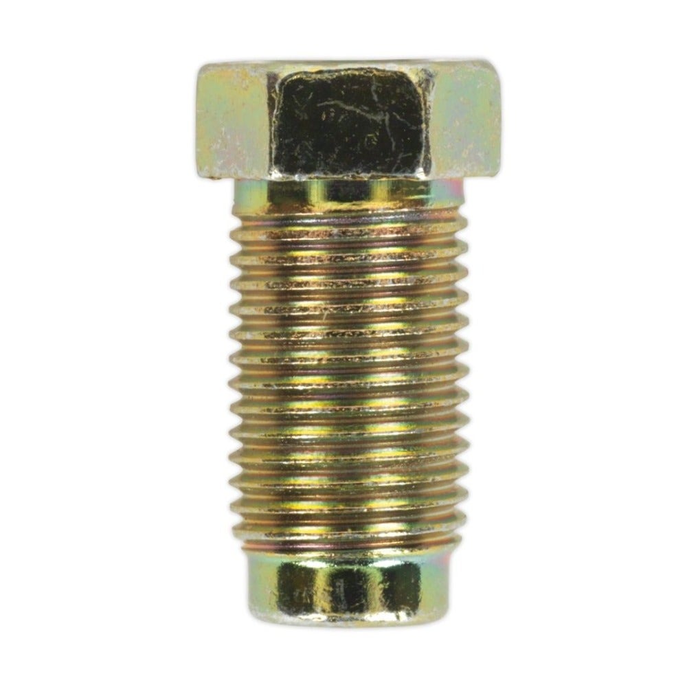 Sealey BN10100LM Brake Pipe/Fuel Nut M10 x 1mm Long Male Pack of 25