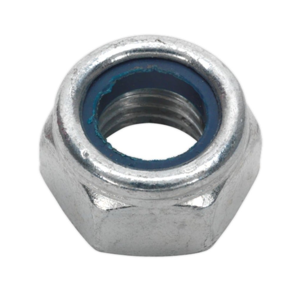 Sealey NLN14 Nylon Locknut M14 Zinc Pack of 25