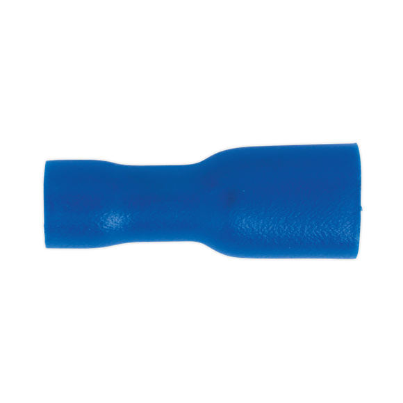 Sealey BT15 Fully Insulated Terminal 4.8mm Female Blue Pack of 100
