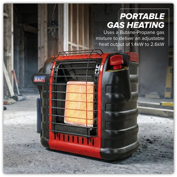 Sealey LP12 Space Warmer® Portable Propane Heater 8,871Btu/hr