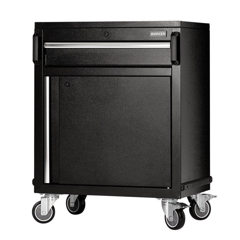 BUNKER 23687 Modular Power Tool Mobile Cabinet, 1 Drawer, 1 Door, 646mm