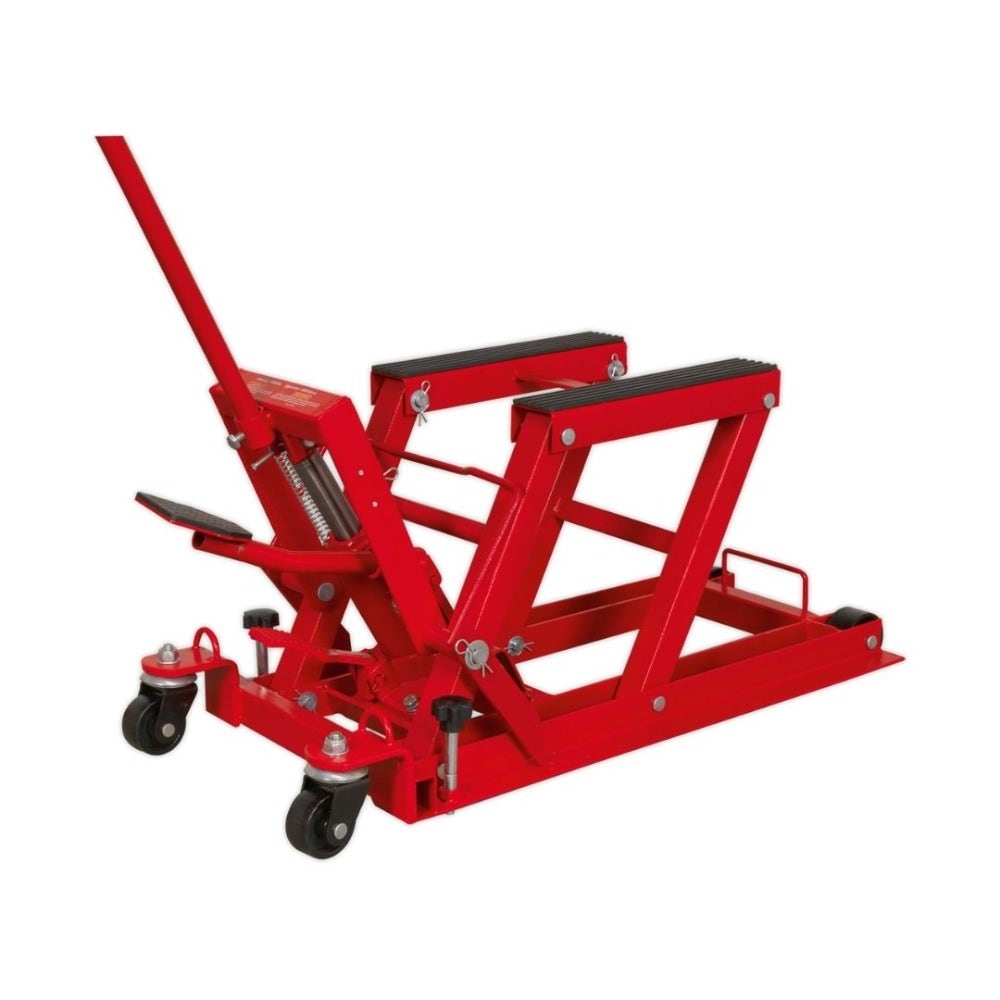 Sealey MC480 Motorcycle & Quad Lift 680kg Capacity Hydraulic