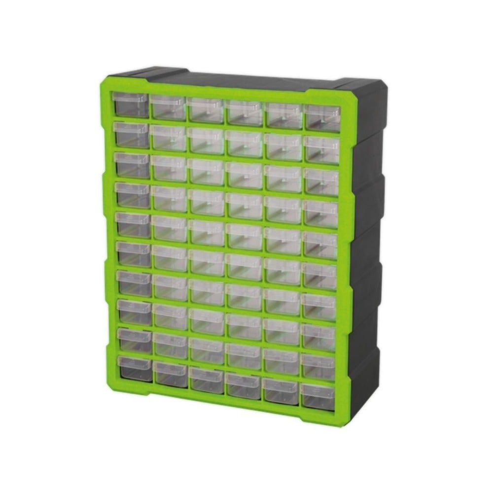 Sealey APDC60HV Cabinet Box 60 Drawer - Hi-Vis Green/Black