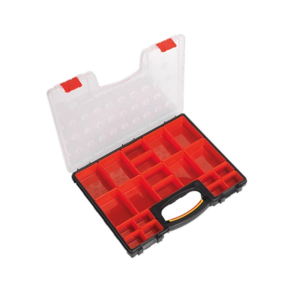 Sealey APAS2R Parts Storage Case with 20 Removable Compartments