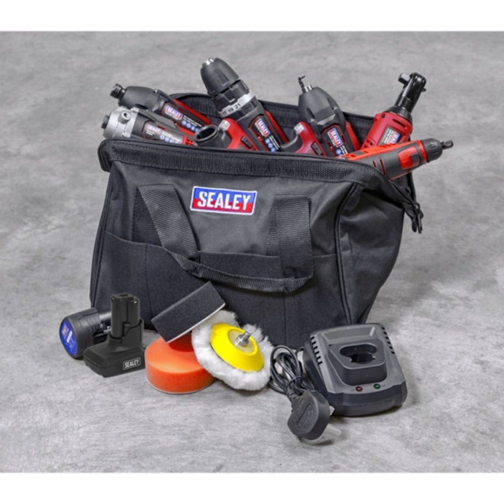 Sealey CP1200COMBO2 SV12 Series 6 x 12V Cordless Power Tool Combo Kit