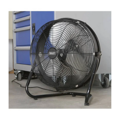 Sealey HVF18IS Industrial High Velocity Floor Fan with Internal Oscillation 18"