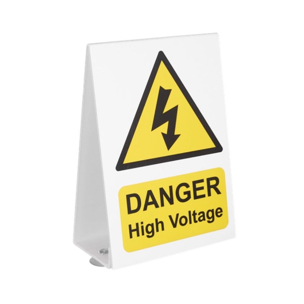 Sealey HVS1 High Voltage Vehicle Warning Sign