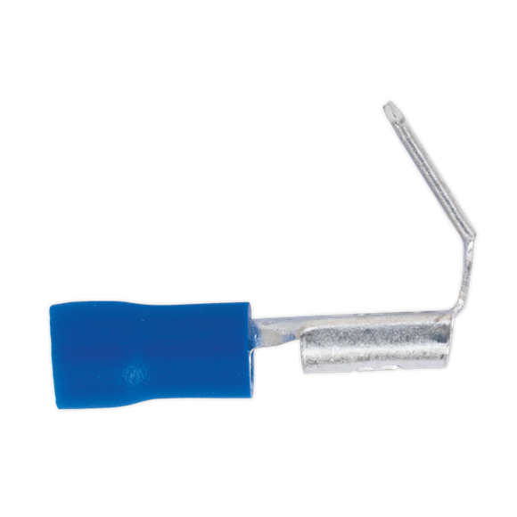 Sealey BT17 Piggy-Back Terminal 6.3mm Blue Pack of 100