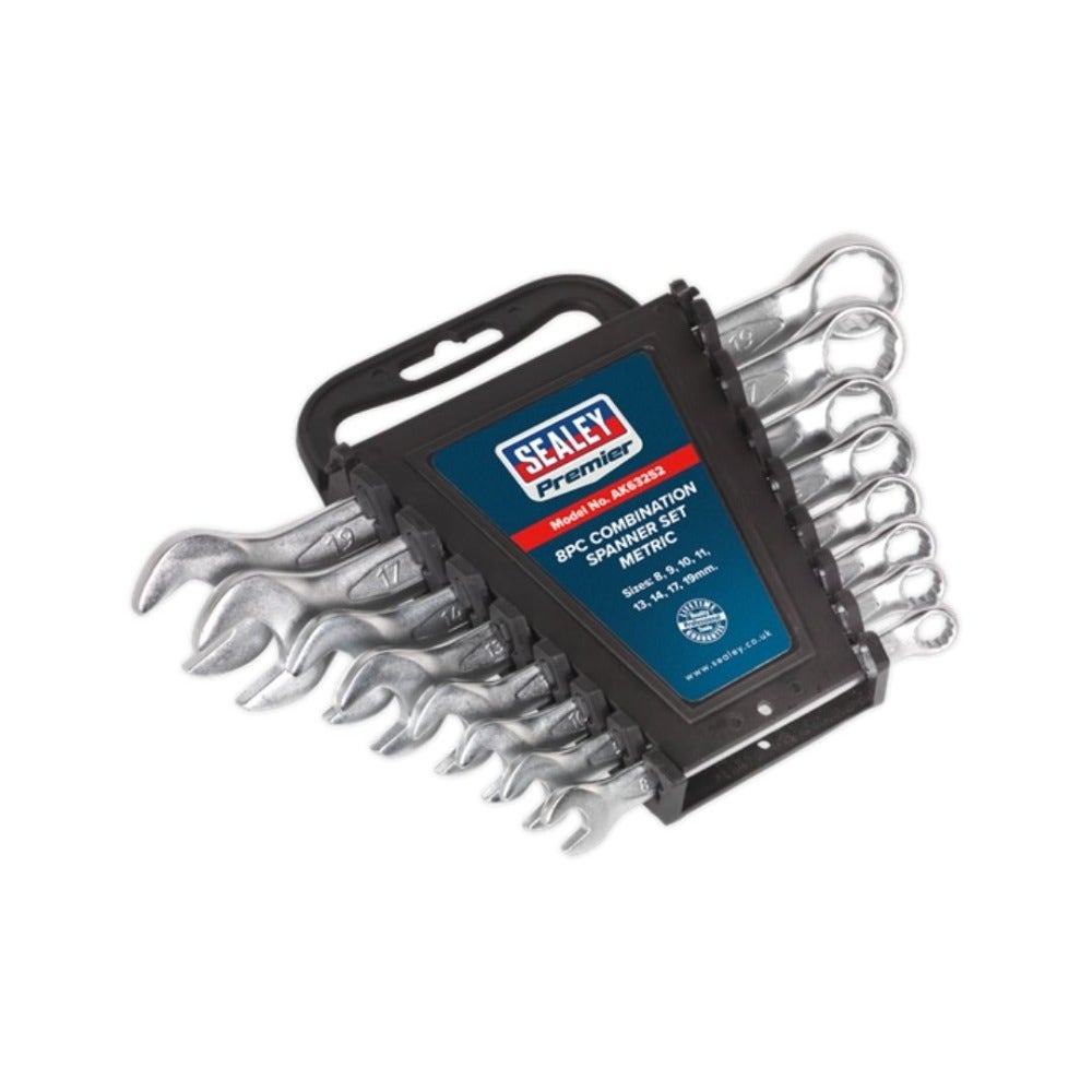 Sealey AK6325 Combination Spanner Set 12pc Cold Stamped Metric
