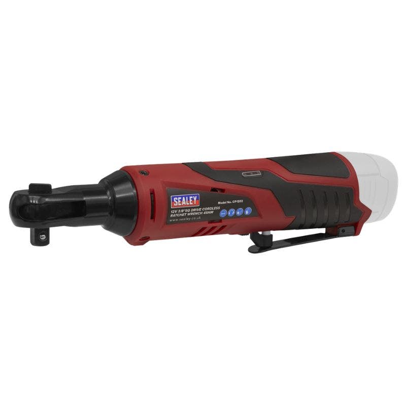 Sealey CP1202KIT Ratchet Wrench Kit 3/8"Sq Drive 12V Lithium-ion - 2 Batteries