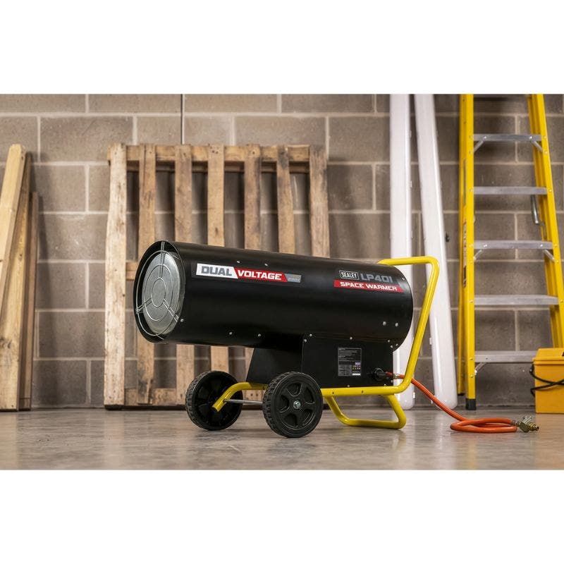 Sealey LP401 Space Warmer Propane Heater 210,000-400,000Btu/hr