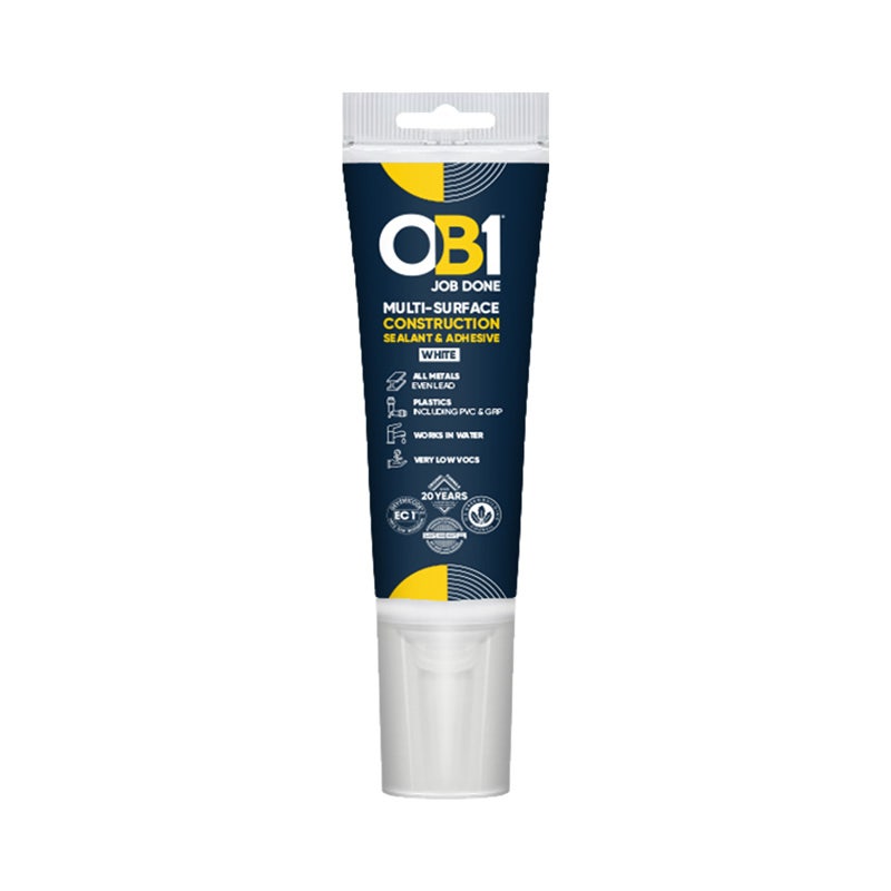 OB1 Multi-Surface Sealant & Adhesive Tub 80ml