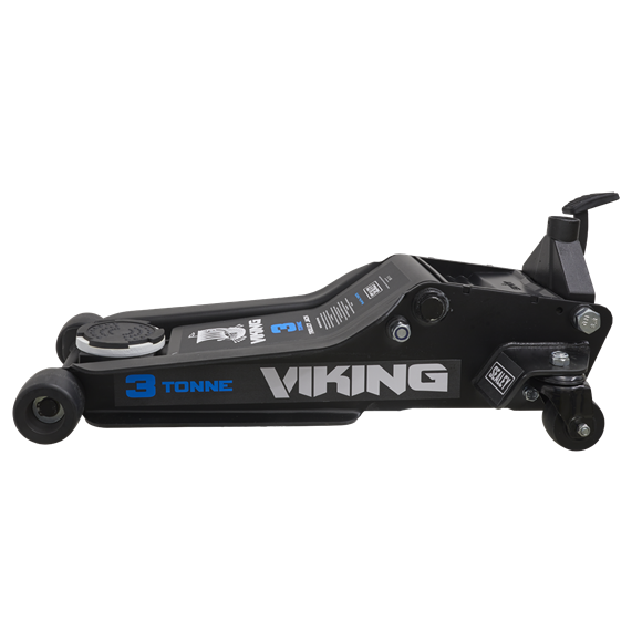 Sealey 3100TB Viking 3tonne Low Entry Trolley Jack with Rocket Lift