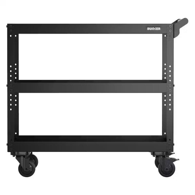 BUNKER 31709 3-Tier Utility Service Cart, 854mm