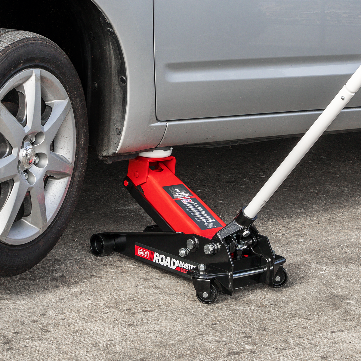 Sealey 3290CXCOMBO Trolley Jack 3tonne Combo