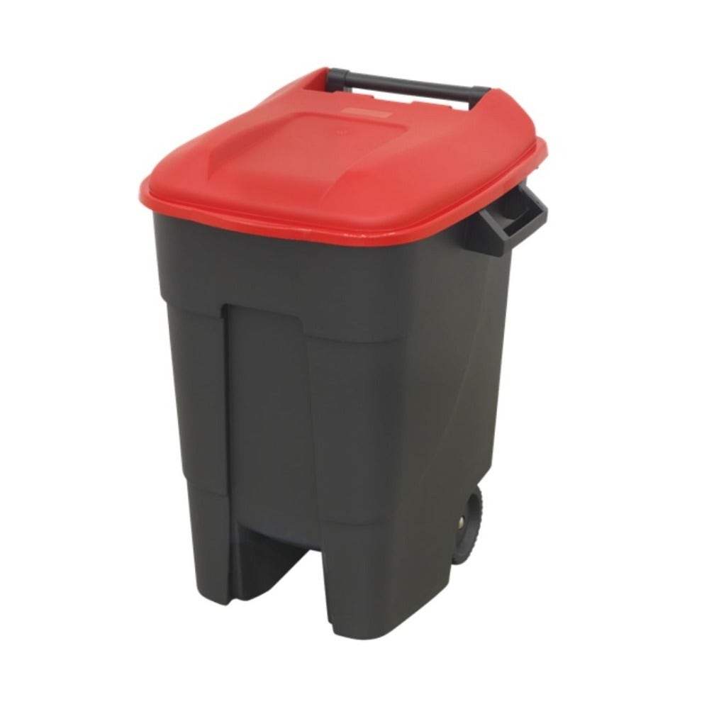 Sealey BM100R Refuse/Wheelie Bin 100L - Red
