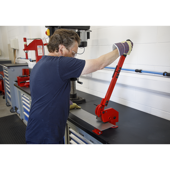 Sealey 3S/4R Metal Cutting Shears 4mm Capacity 10mm Round
