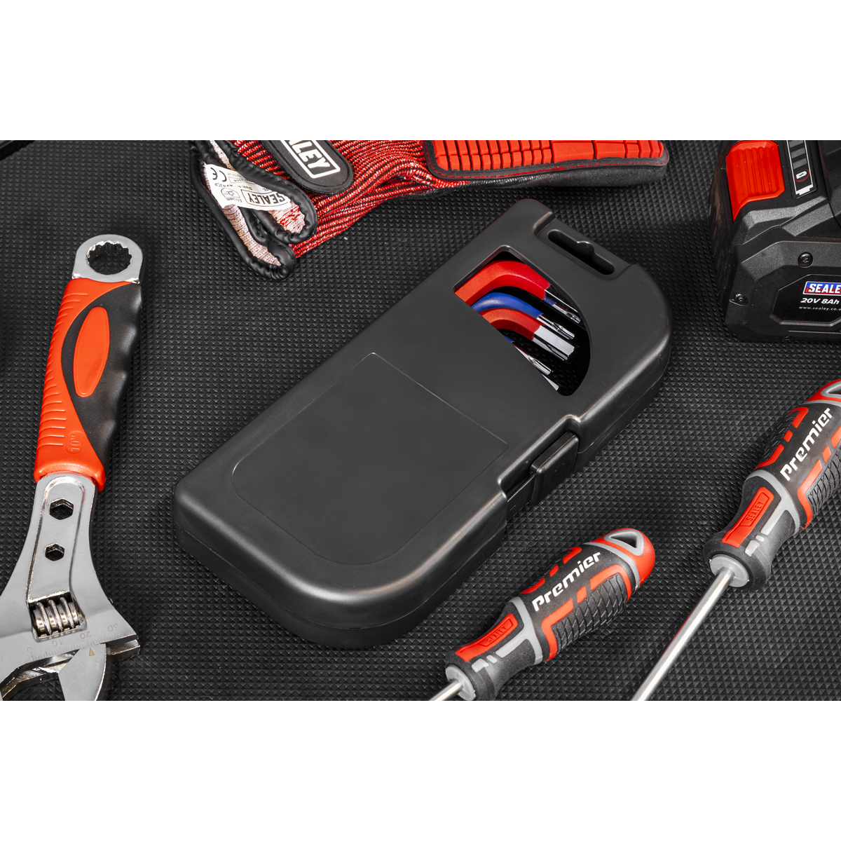 Sealey AK7176 TRX-Star* & Ball-End Hex Key Set 18pc Long Anti-Slip