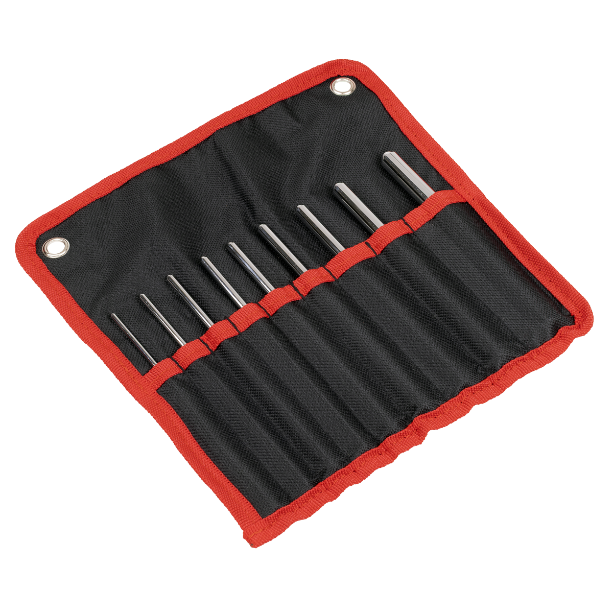Sealey AK9109M Premier Roll Pin Punch Set 3-12mm 9pc
