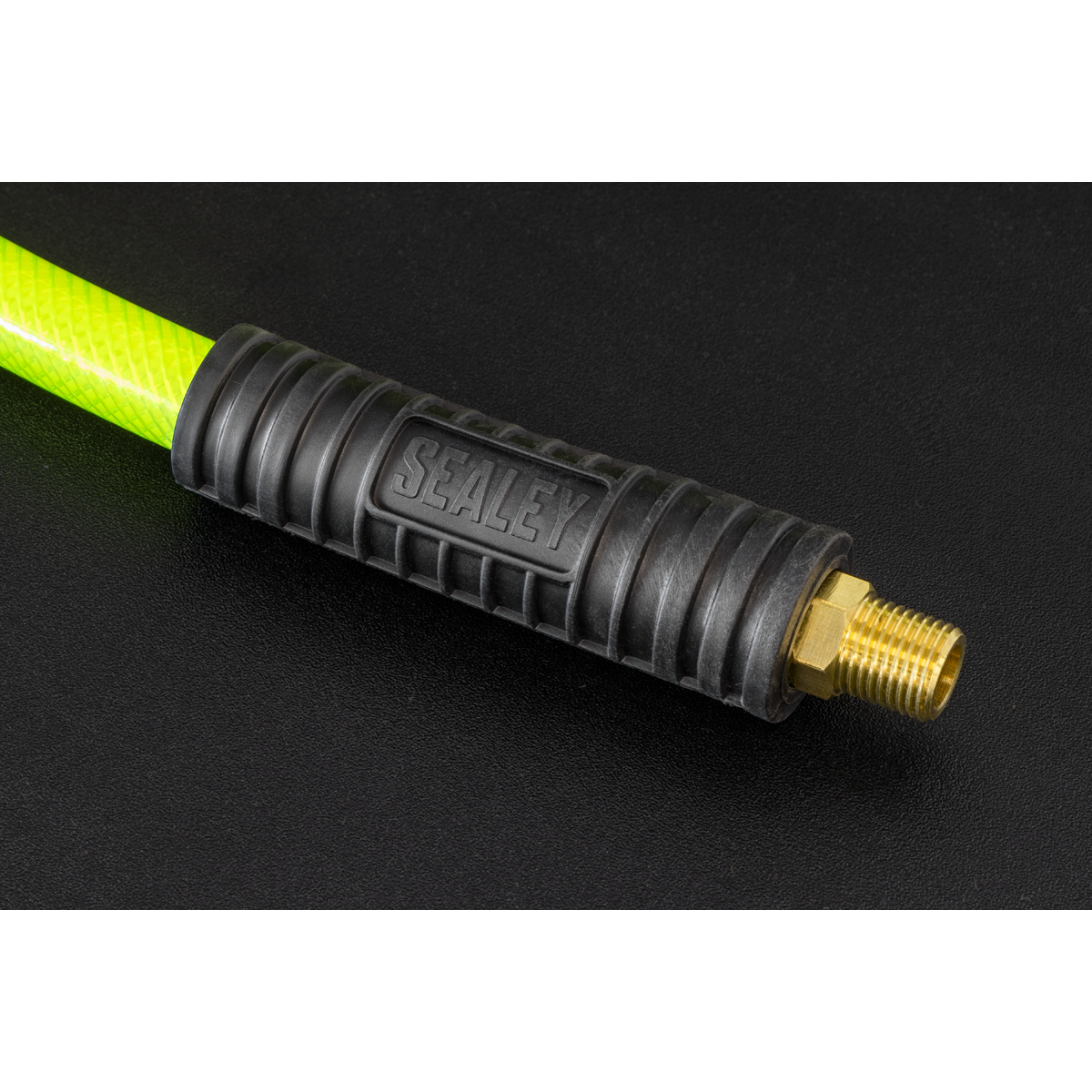 Sealey AHFC1038 High-Visibility Air Hose with 1/4"BSP Unions 10m x 10mm