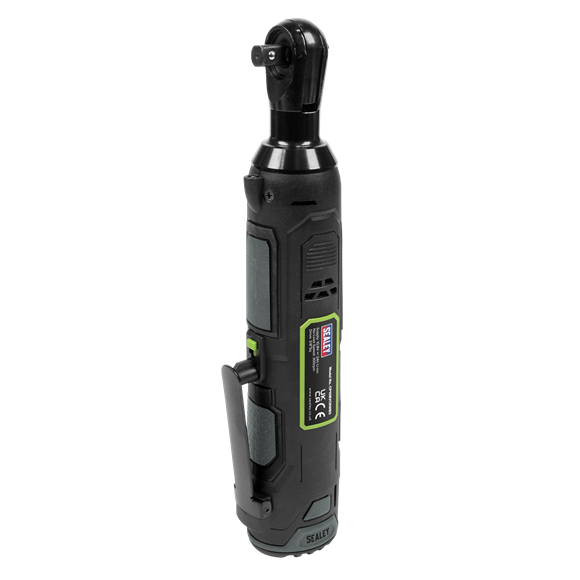 Sealey CP108VCRW Cordless Ratchet Wrench 45Nm 3/8"Sq Drive 10.8V 2Ah