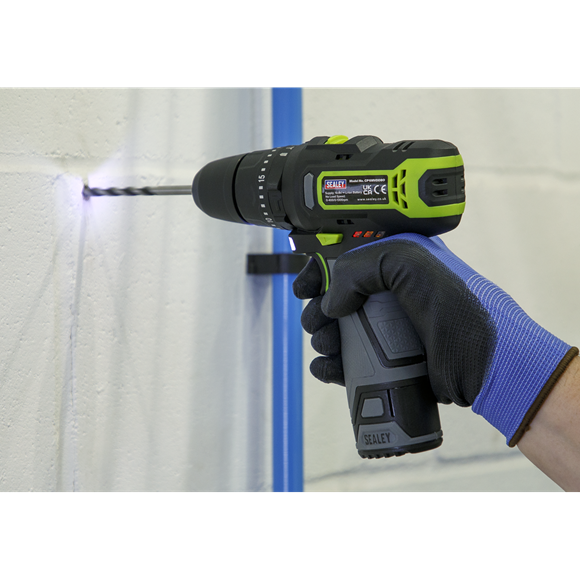 Sealey CP108VDDBO Cordless Hammer Drill/Driver Ø10mm 10.8V - Body Only