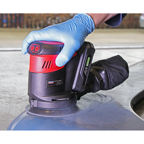 Sealey CP20VOS Orbital Palm Sander 20V Ø125mm - Body Only