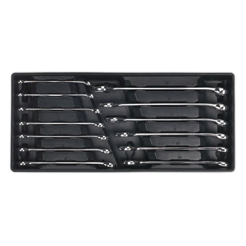 Sealey AP41STACKHVCOMBO American PRO® Topchest & Rollcab Combination 15 Drawer with 117pc Tool Kit- Green