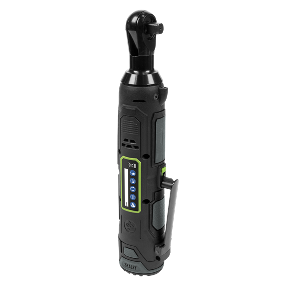 Sealey CP108VCRW Cordless Ratchet Wrench 45Nm 3/8"Sq Drive 10.8V 2Ah
