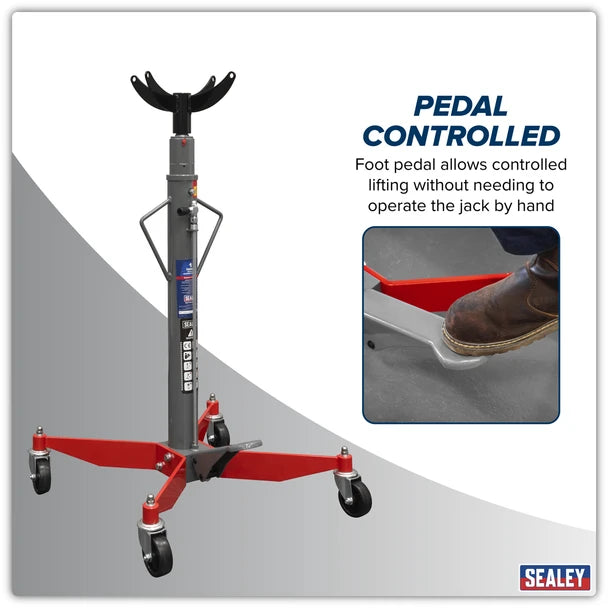Sealey 1000TR Transmission Jack 1tonne Vertical