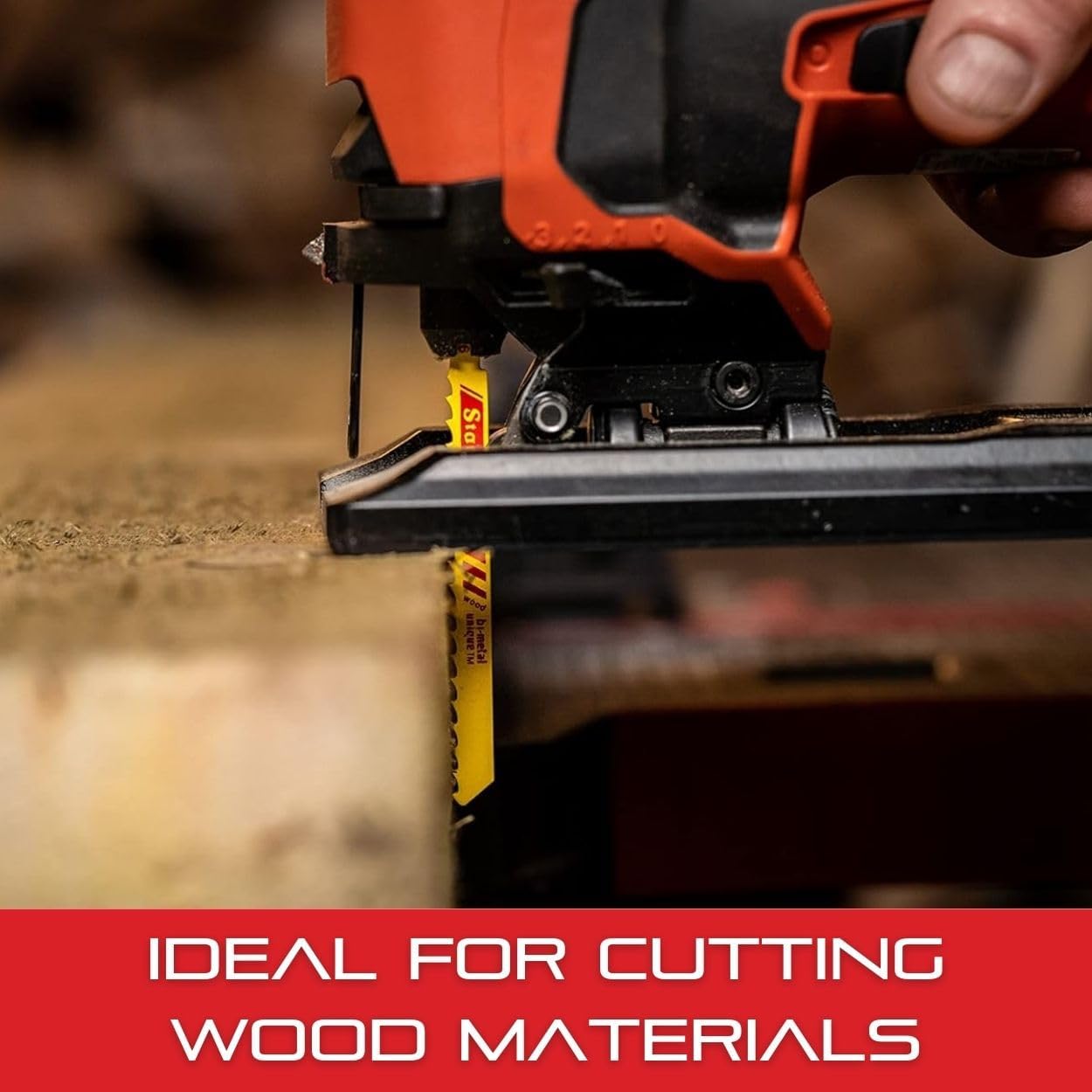 Starrett Wood Cutting Jigsaw Blades BU310DT-5 75MM 3" 10TPI  (5Pcs)