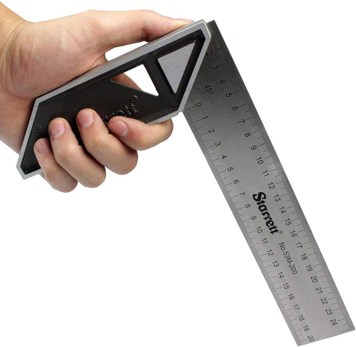 Starrett K53M-350-S Carpenter Try Square for Woodworking