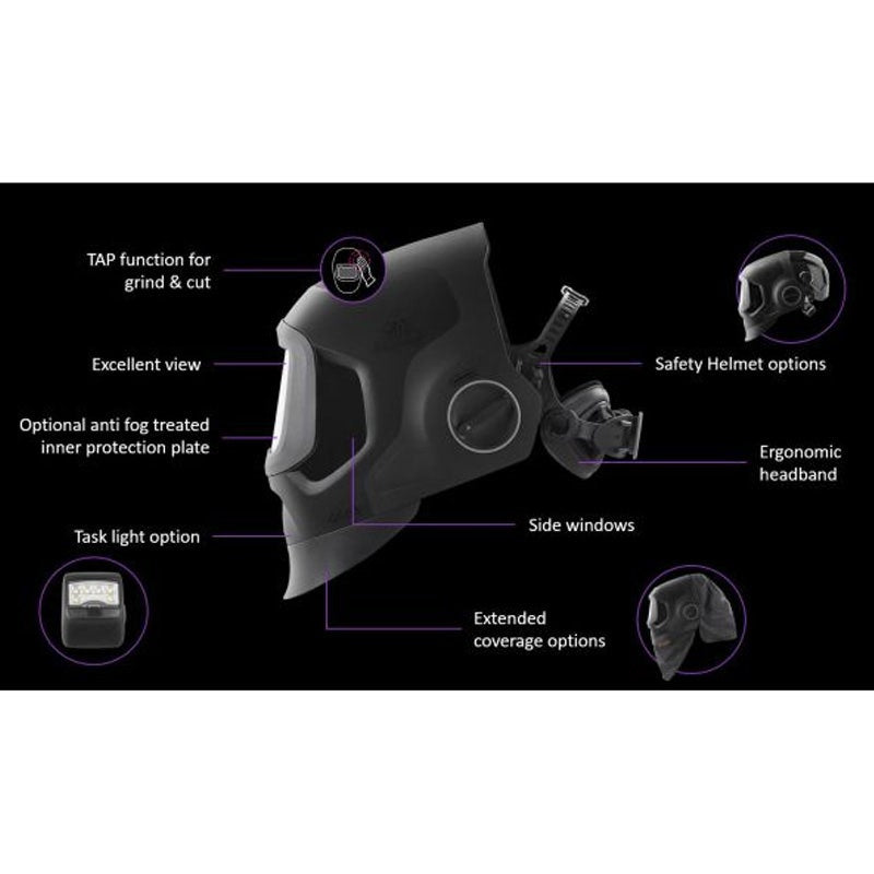 3M Speedglas Welding Helmet 631820 G5-03 Pro with Welding Filter G5-01/03TW