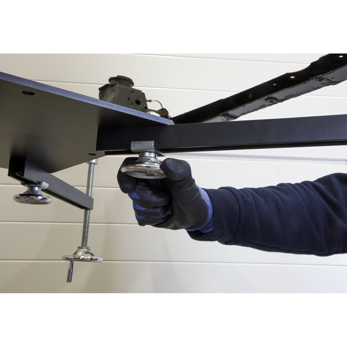 Sealey SFC800COMBO Subframe Cradle and 800kg Transmission Jack Combo