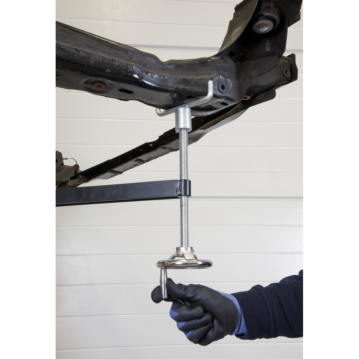 Sealey SFC800COMBO Subframe Cradle and 800kg Transmission Jack Combo