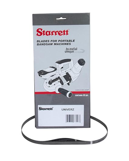 Starrett 835x13x0.35mm 14-18TPI Bandsaw Blade UNZ13A14188353 Pack of 3 Blades