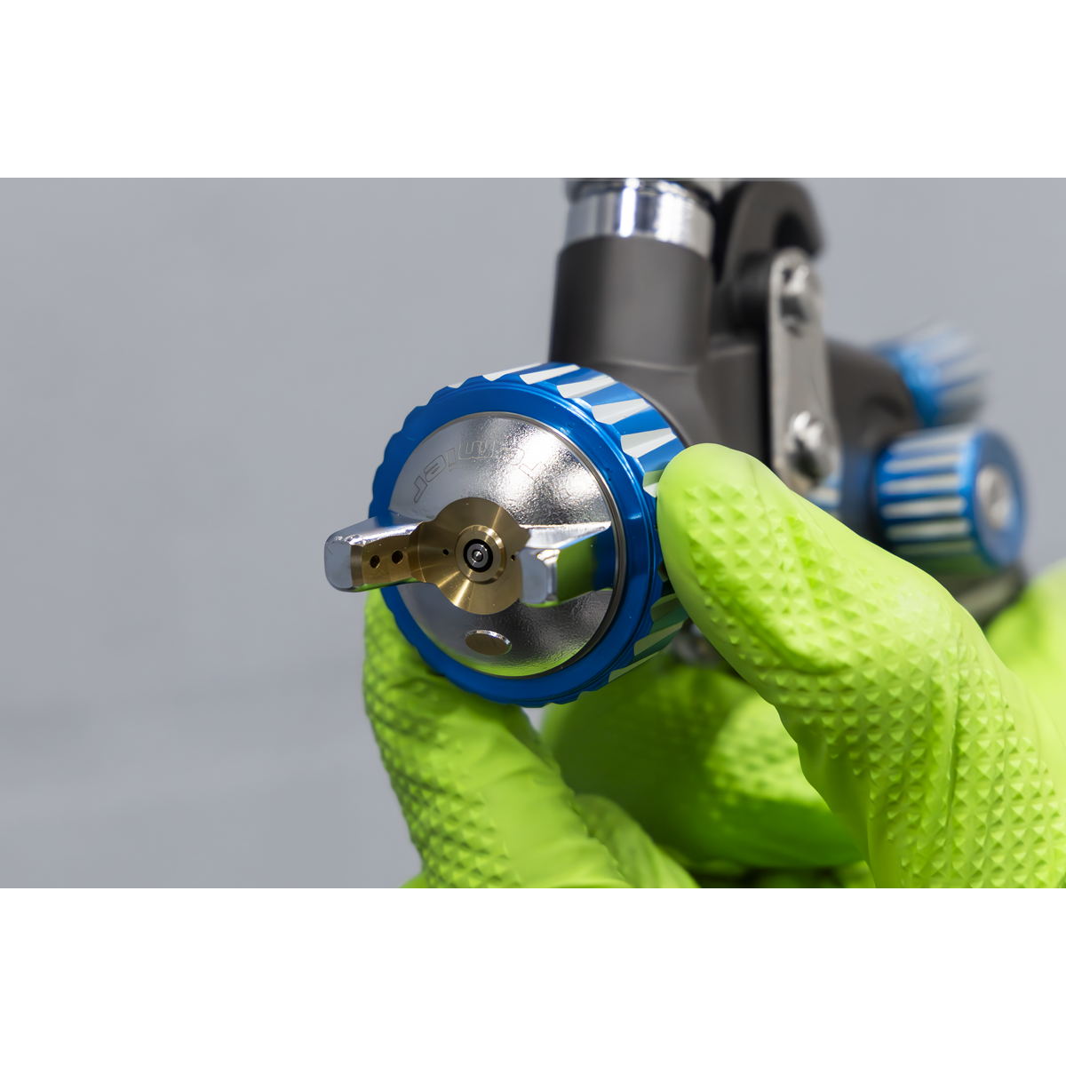 Sealey SP01 SP Gravity Feed Spray Gun 1.4mm Set-Up