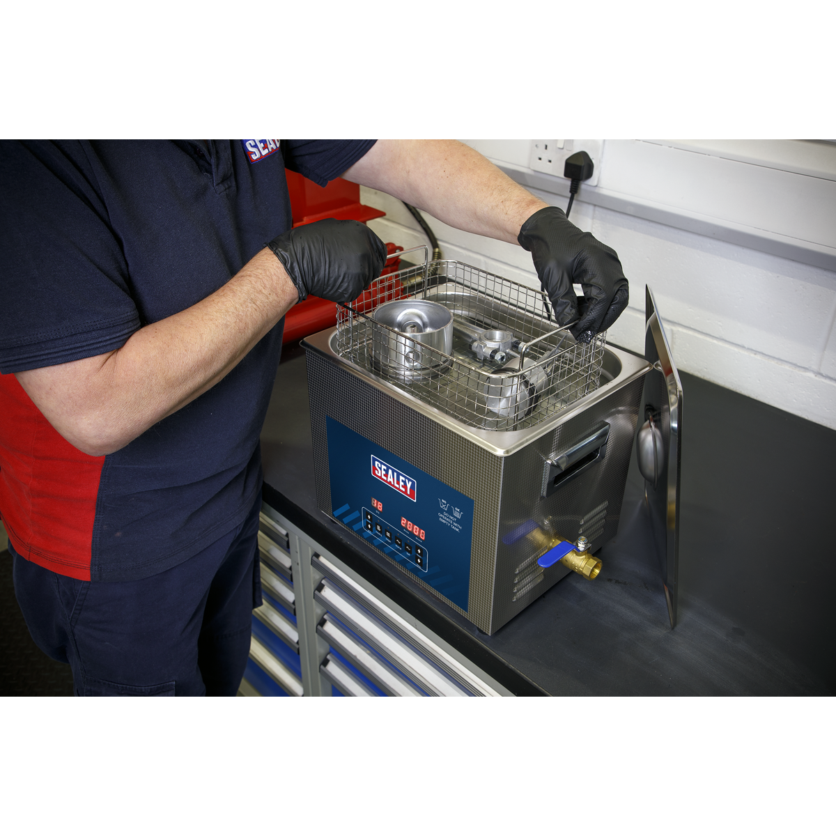 Sealey SCT09 Ultrasonic Cleaner 9L