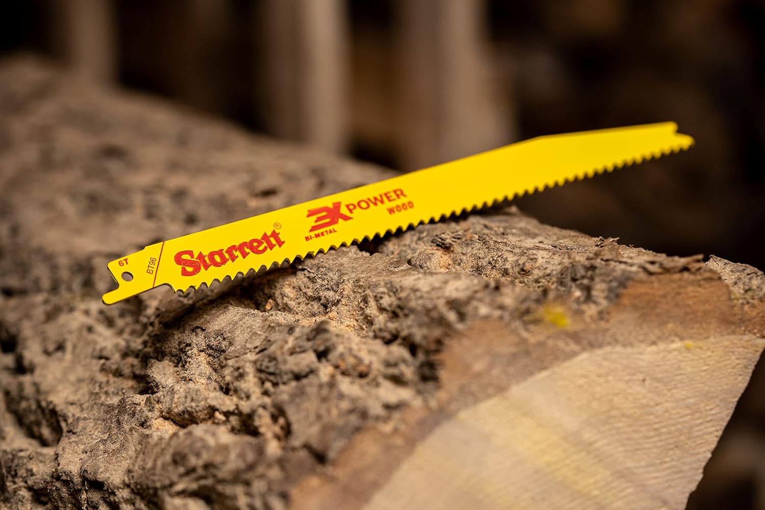 Starrett BT66-5 Wood Cutting Reciprocating Saw Blade 152mm (6") 6 TPI (5 Pcs)