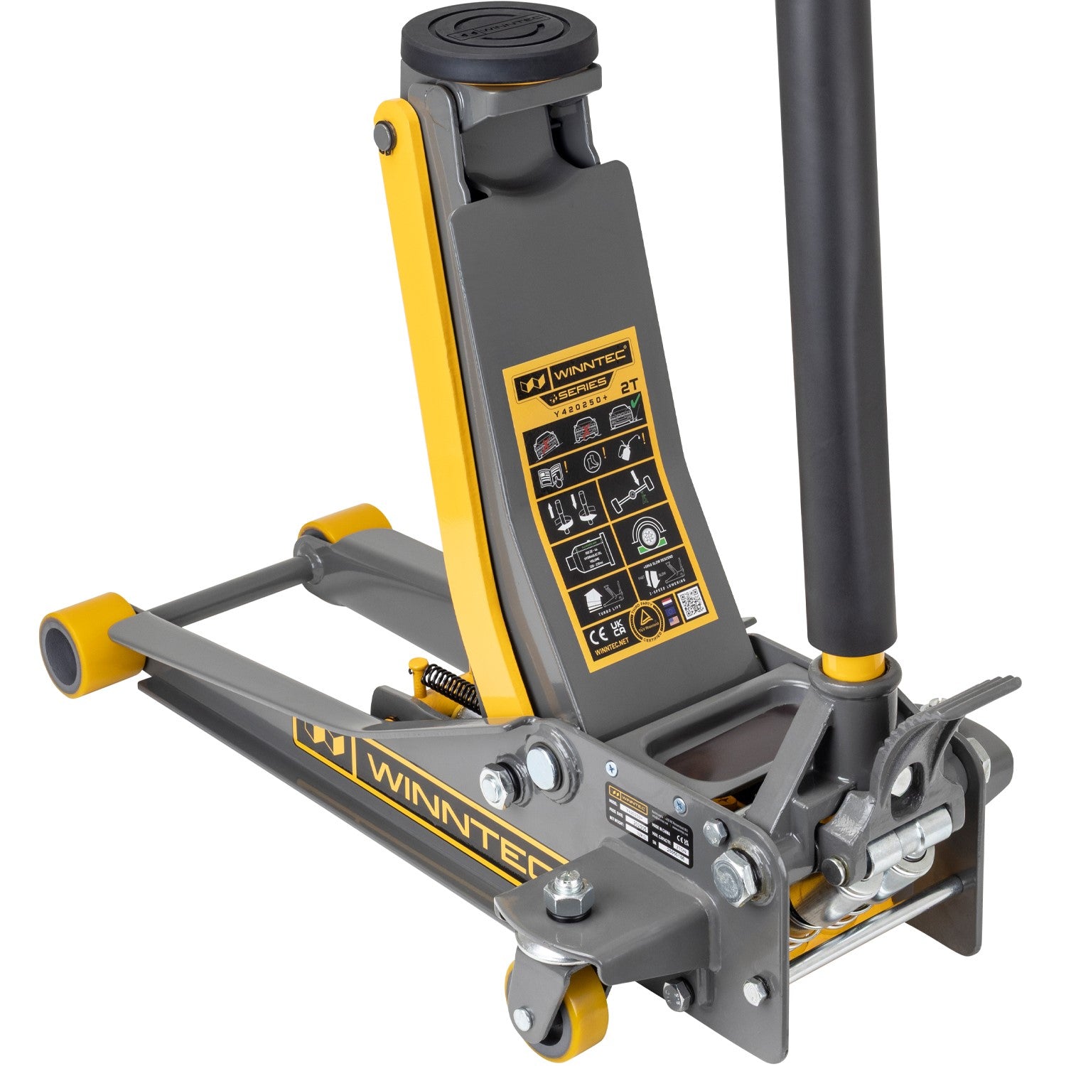 SIP 09712 WINNTEC +SERIES 2 Ton Low-Profile Trolley Jack