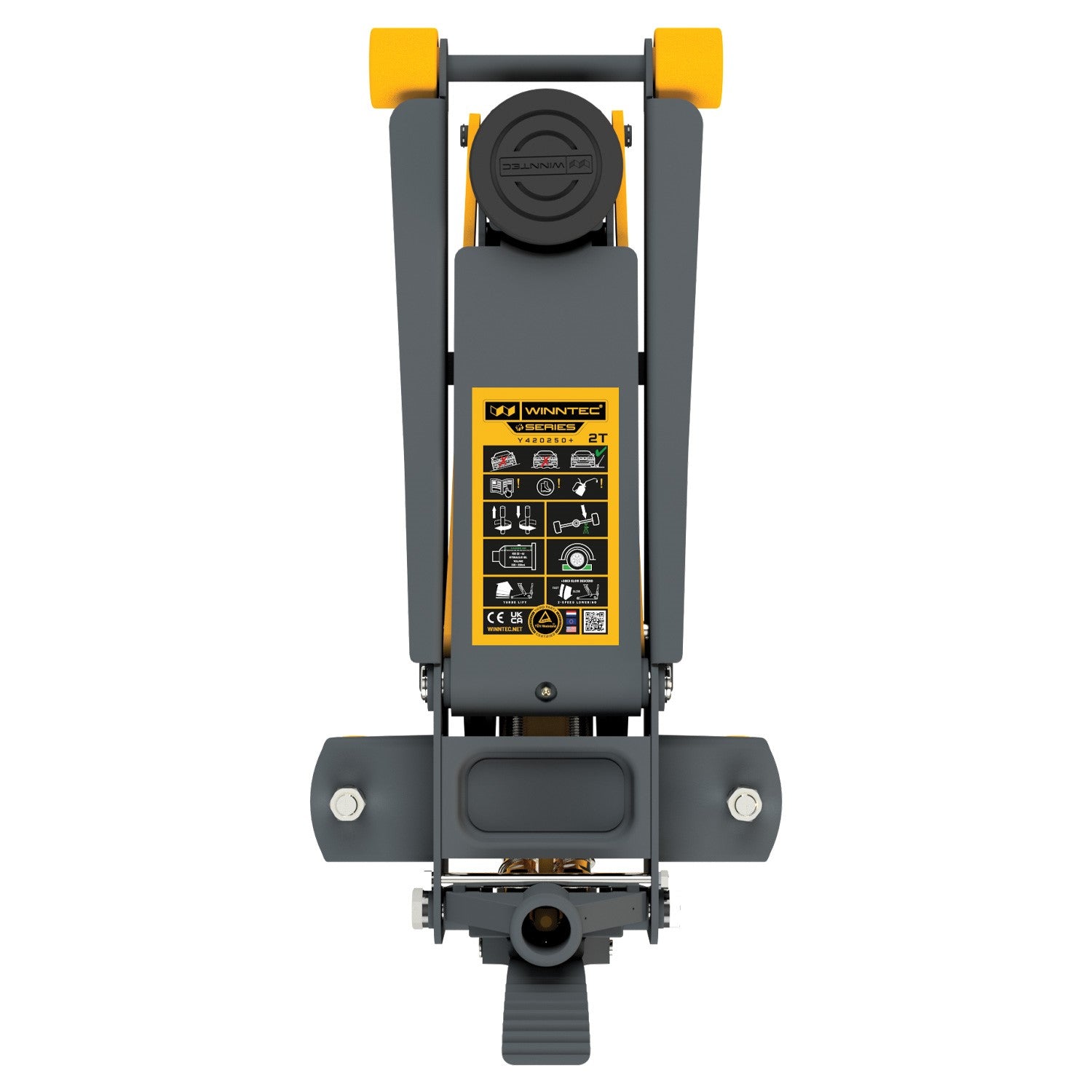SIP 09712 WINNTEC +SERIES 2 Ton Low-Profile Trolley Jack